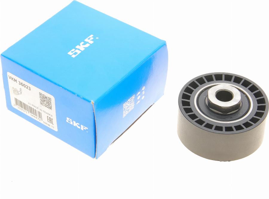 SKF VKM 36023 - Parazīt / Vadrullītis, Ķīļrievu siksna autospares.lv