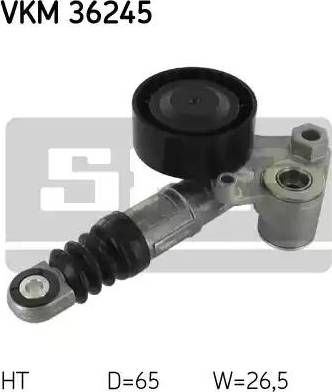 SKF VKM 36245 - Siksnas spriegotājs, Ķīļsiksna www.autospares.lv