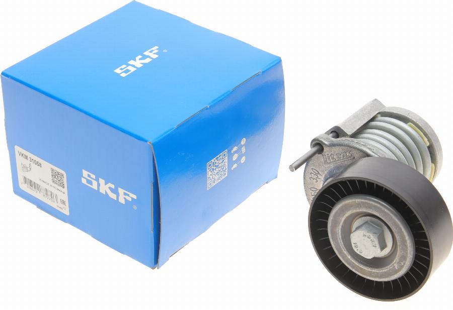 SKF VKM 31058 - Parazīt / Vadrullītis, Ķīļrievu siksna autospares.lv