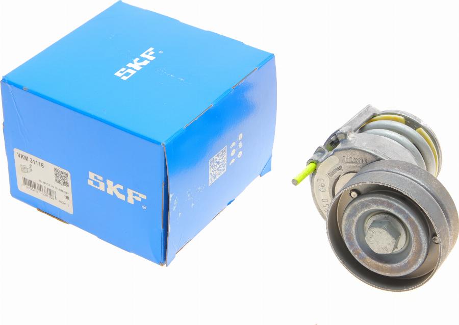 SKF VKM 31116 - Ролик, поликлиновый ремень www.autospares.lv