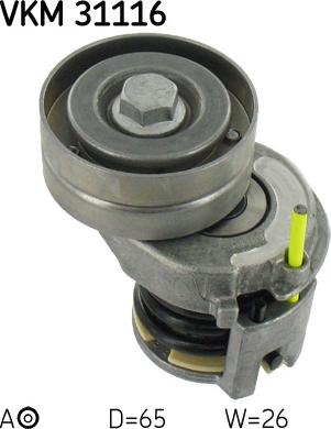 SKF VKMA 31137 - Поликлиновый ременный комплект www.autospares.lv