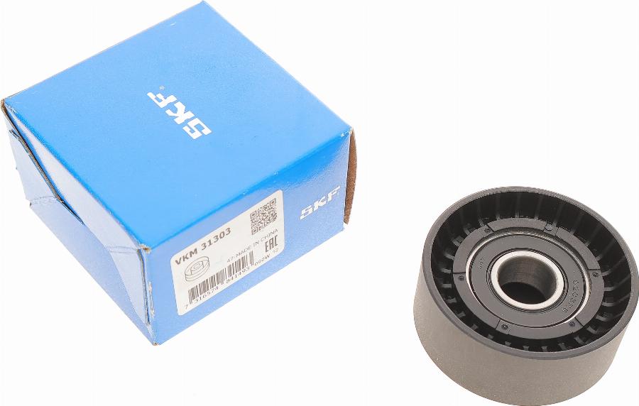 SKF VKM 31303 - Parazīt / Vadrullītis, Ķīļrievu siksna autospares.lv