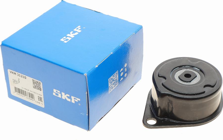 SKF VKM 31210 - Parazīt / Vadrullītis, Ķīļrievu siksna www.autospares.lv