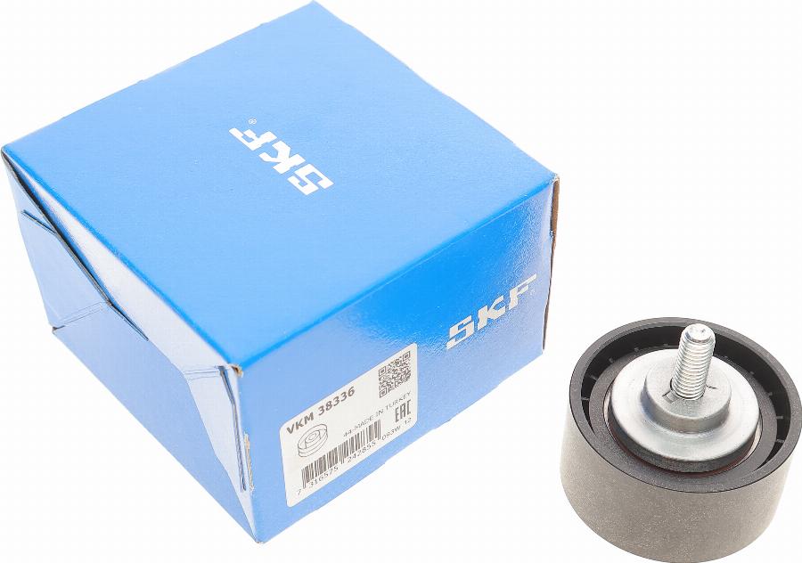 SKF VKM 38336 - Parazīt / Vadrullītis, Ķīļrievu siksna autospares.lv