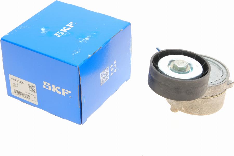 SKF VKM 33406 - Parazīt / Vadrullītis, Ķīļrievu siksna autospares.lv