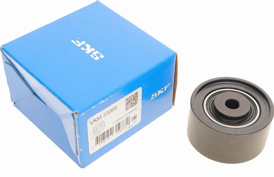 SKF VKM 33069 - Parazīt / Vadrullītis, Ķīļrievu siksna autospares.lv