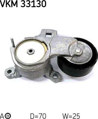 SKF VKM 33130 - Ролик, поликлиновый ремень www.autospares.lv