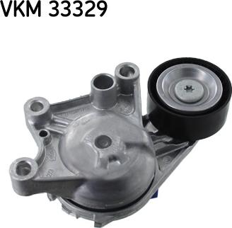 SKF VKM 33329 - Parazīt / Vadrullītis, Ķīļrievu siksna www.autospares.lv