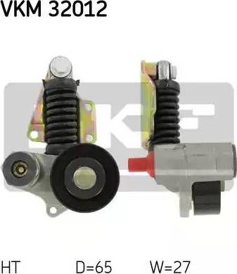 SKF VKM 32012 - Siksnas spriegotājs, Ķīļsiksna www.autospares.lv