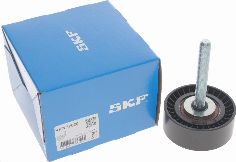 SKF VKM 32020 - Ролик, поликлиновый ремень www.autospares.lv