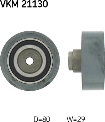 SKF VKM 21130 - Направляющий ролик, зубчатый ремень ГРМ www.autospares.lv