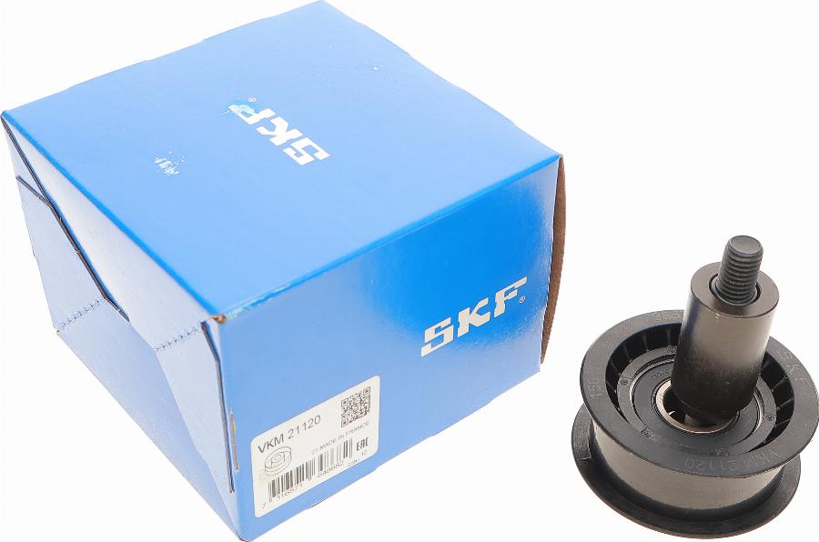 SKF VKM 21120 - Deflection / Guide Pulley, timing belt www.autospares.lv