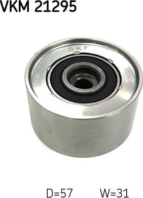 SKF VKM 21295 - Parazīt / Vadrullītis, Zobsiksna www.autospares.lv