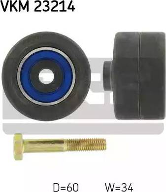 SKF VKM 23214 - Deflection / Guide Pulley, timing belt www.autospares.lv