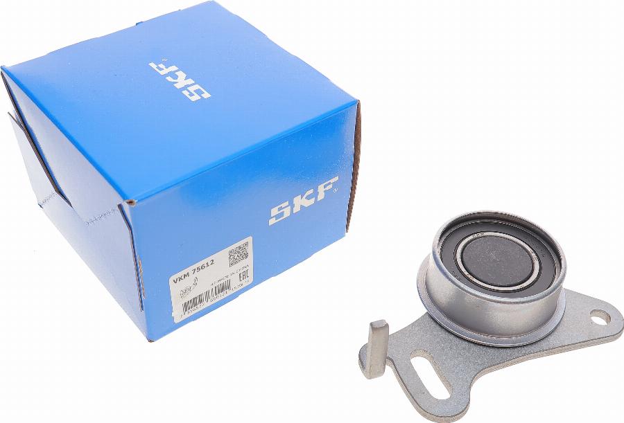 SKF VKM 75612 - Spriegotājrullītis, Gāzu sadales mehānisma piedziņas siksna www.autospares.lv