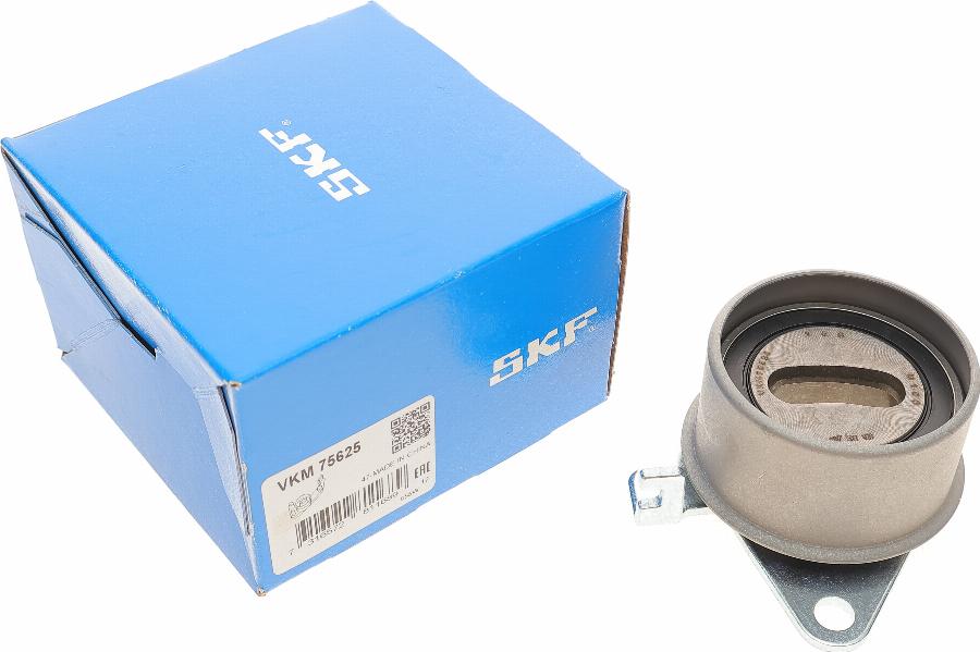 SKF VKM 75625 - Spriegotājrullītis, Gāzu sadales mehānisma piedziņas siksna www.autospares.lv