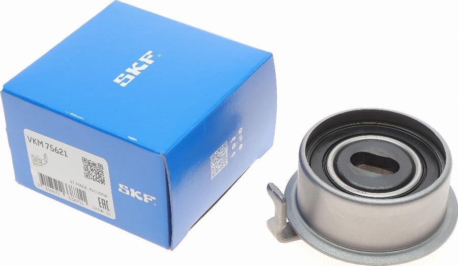 SKF VKM 75621 - Spriegotājrullītis, Gāzu sadales mehānisma piedziņas siksna www.autospares.lv