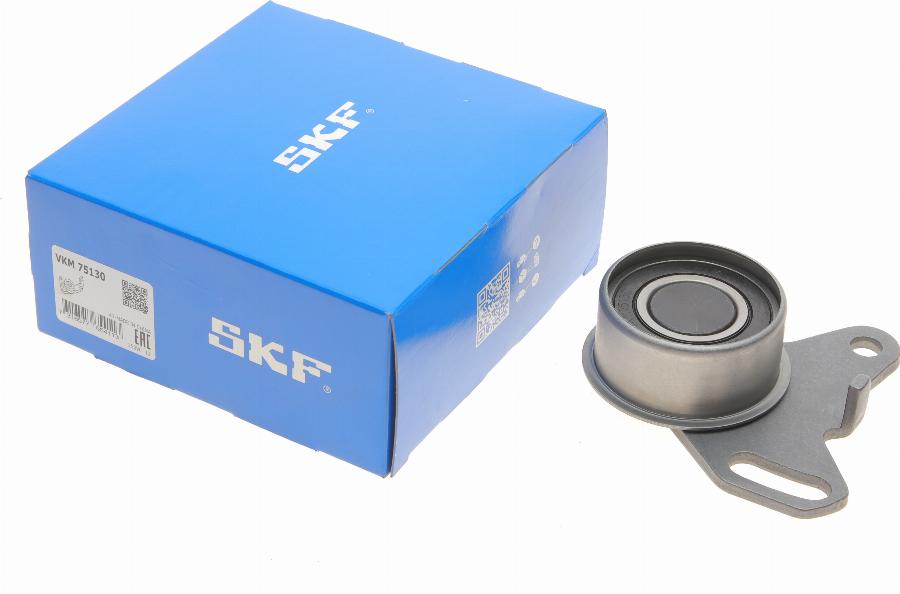 SKF VKM 75130 - Spriegotājrullītis, Gāzu sadales mehānisma piedziņas siksna www.autospares.lv