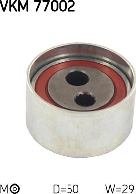 SKF VKM 77002 - Натяжной ролик, зубчатый ремень ГРМ www.autospares.lv