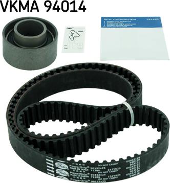 SKF VKMA 94014 - Zobsiksnas komplekts autospares.lv