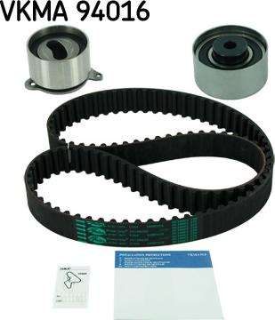 SKF VKMA 94016 - Zobsiksnas komplekts autospares.lv