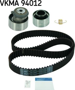 SKF VKMA 94012 - Zobsiksnas komplekts autospares.lv