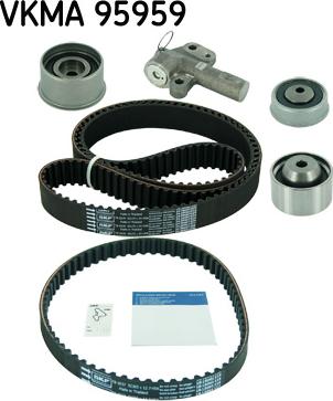 SKF VKMA 95959 - Zobsiksnas komplekts autospares.lv