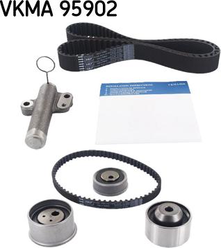 SKF VKMA 95902 - Zobsiksnas komplekts autospares.lv