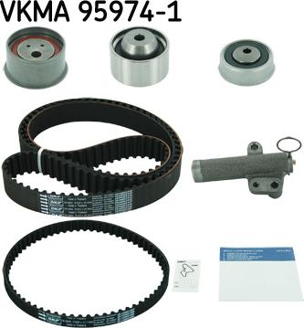 SKF VKMA 95974-1 - Zobsiksnas komplekts www.autospares.lv