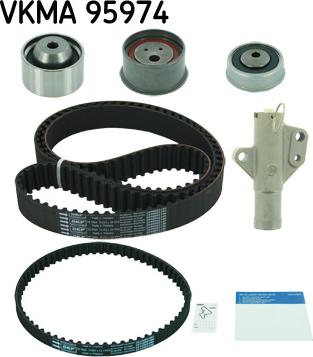 SKF VKMA 95974 - Zobsiksnas komplekts www.autospares.lv