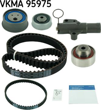 SKF VKMA 95975 - Zobsiksnas komplekts autospares.lv