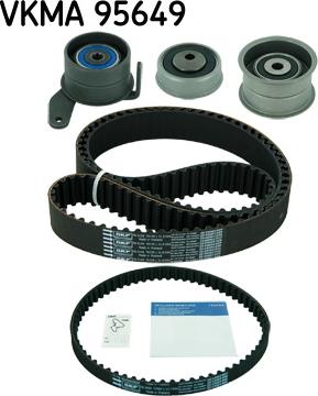 SKF VKMA 95649 - Zobsiksnas komplekts autospares.lv