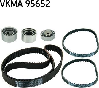 SKF VKMA 95652 - Zobsiksnas komplekts autospares.lv