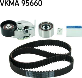 SKF VKMA 95660 - Zobsiksnas komplekts www.autospares.lv