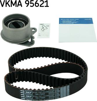 SKF VKMA 95621 - Zobsiksnas komplekts autospares.lv