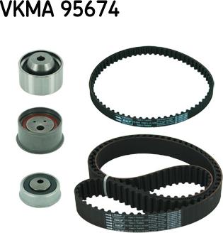 SKF VKMA 95674 - Timing Belt Set www.autospares.lv