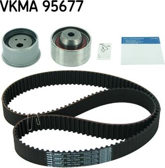 SKF VKMA 95677 - Zobsiksnas komplekts www.autospares.lv