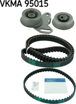 SKF VKMA 95015 - Zobsiksnas komplekts autospares.lv