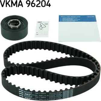 SKF VKMA 96204 - Комплект зубчатого ремня ГРМ www.autospares.lv