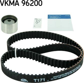 SKF VKMA 96200 - Zobsiksnas komplekts www.autospares.lv