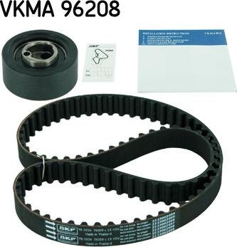 SKF VKMA 96208 - Комплект зубчатого ремня ГРМ www.autospares.lv