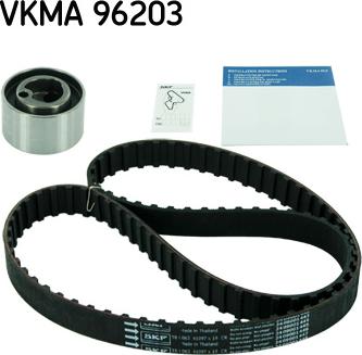 SKF VKMA 96203 - Zobsiksnas komplekts www.autospares.lv