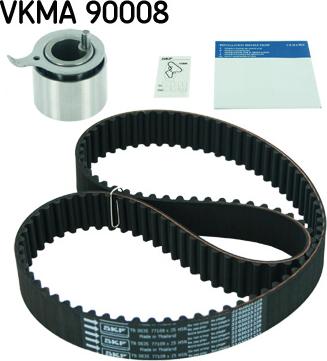 SKF VKMA 90008 - Zobsiksnas komplekts www.autospares.lv