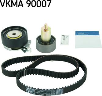 SKF VKMA 90007 - Комплект зубчатого ремня ГРМ www.autospares.lv