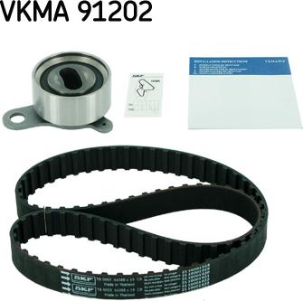 SKF VKMA 91202 - Zobsiksnas komplekts autospares.lv