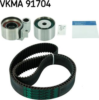 SKF VKMA 91704 - Zobsiksnas komplekts autospares.lv