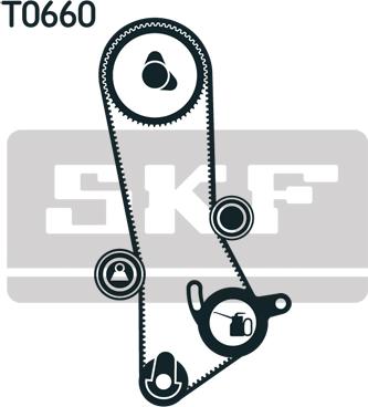 SKF VKMA 91715 - Zobsiksnas komplekts www.autospares.lv