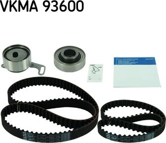 SKF VKMA 93600 - Комплект зубчатого ремня ГРМ www.autospares.lv