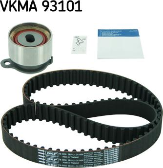 SKF VKMA 93101 - Zobsiksnas komplekts www.autospares.lv