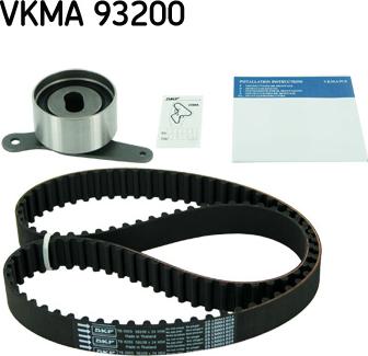 SKF VKMA 93200 - Комплект зубчатого ремня ГРМ www.autospares.lv